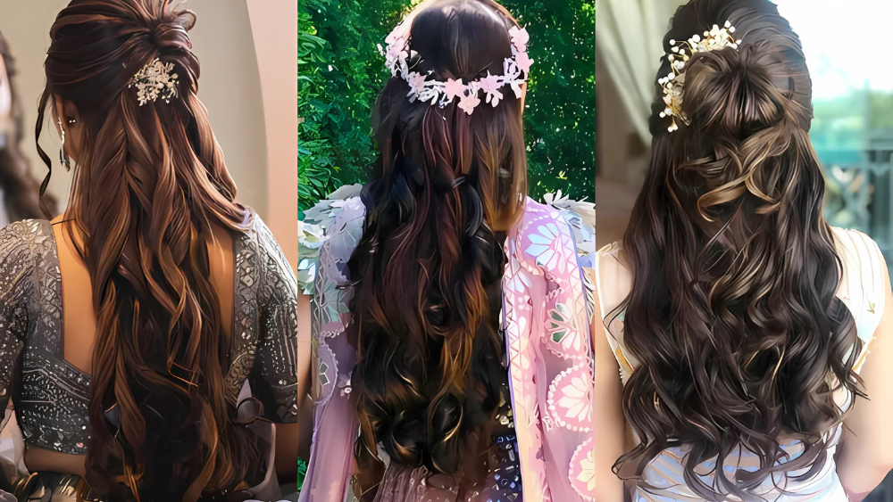 Modern Trendy Hairstyles for Saree