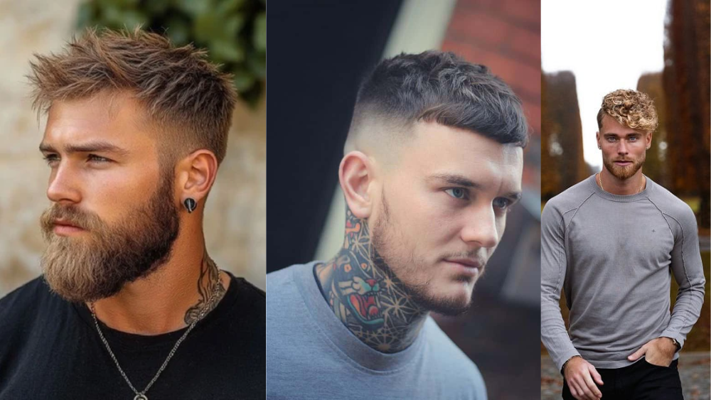Short Hairstyles for Oval Face Men